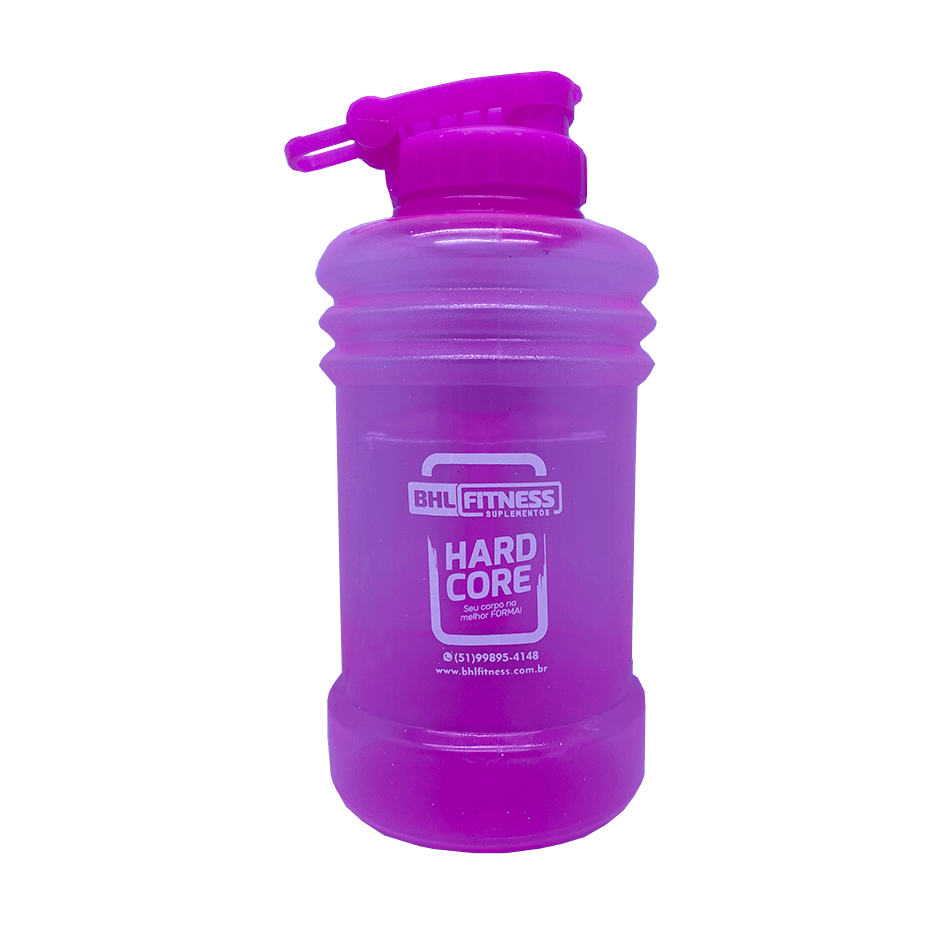 Garrafa Rosa Glitter (1,3 Litros) - BHL Fitness Garrafa Rosa Glitter (1,3 Litros) - BHL Fitness - Imagem 1